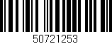 Código de barras (EAN, GTIN, SKU, ISBN): '50721253'