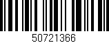 Código de barras (EAN, GTIN, SKU, ISBN): '50721366'