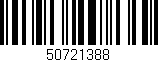 Código de barras (EAN, GTIN, SKU, ISBN): '50721388'