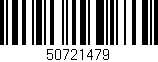Código de barras (EAN, GTIN, SKU, ISBN): '50721479'