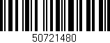 Código de barras (EAN, GTIN, SKU, ISBN): '50721480'