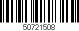 Código de barras (EAN, GTIN, SKU, ISBN): '50721508'
