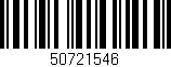 Código de barras (EAN, GTIN, SKU, ISBN): '50721546'