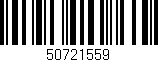 Código de barras (EAN, GTIN, SKU, ISBN): '50721559'