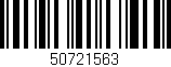 Código de barras (EAN, GTIN, SKU, ISBN): '50721563'