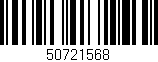Código de barras (EAN, GTIN, SKU, ISBN): '50721568'