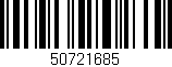 Código de barras (EAN, GTIN, SKU, ISBN): '50721685'