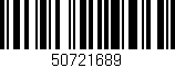 Código de barras (EAN, GTIN, SKU, ISBN): '50721689'