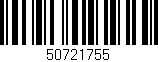Código de barras (EAN, GTIN, SKU, ISBN): '50721755'