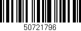 Código de barras (EAN, GTIN, SKU, ISBN): '50721796'
