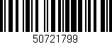 Código de barras (EAN, GTIN, SKU, ISBN): '50721799'