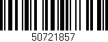 Código de barras (EAN, GTIN, SKU, ISBN): '50721857'