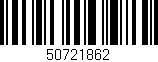 Código de barras (EAN, GTIN, SKU, ISBN): '50721862'