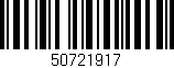 Código de barras (EAN, GTIN, SKU, ISBN): '50721917'