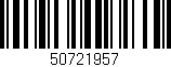 Código de barras (EAN, GTIN, SKU, ISBN): '50721957'