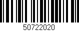 Código de barras (EAN, GTIN, SKU, ISBN): '50722020'