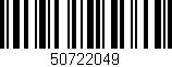 Código de barras (EAN, GTIN, SKU, ISBN): '50722049'