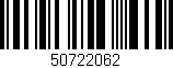 Código de barras (EAN, GTIN, SKU, ISBN): '50722062'