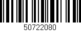 Código de barras (EAN, GTIN, SKU, ISBN): '50722080'