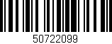 Código de barras (EAN, GTIN, SKU, ISBN): '50722099'