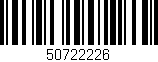 Código de barras (EAN, GTIN, SKU, ISBN): '50722226'