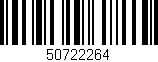 Código de barras (EAN, GTIN, SKU, ISBN): '50722264'