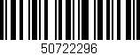Código de barras (EAN, GTIN, SKU, ISBN): '50722296'