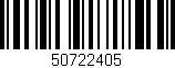 Código de barras (EAN, GTIN, SKU, ISBN): '50722405'