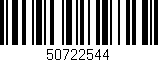 Código de barras (EAN, GTIN, SKU, ISBN): '50722544'