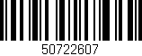 Código de barras (EAN, GTIN, SKU, ISBN): '50722607'