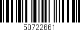 Código de barras (EAN, GTIN, SKU, ISBN): '50722661'