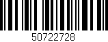 Código de barras (EAN, GTIN, SKU, ISBN): '50722728'