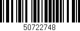Código de barras (EAN, GTIN, SKU, ISBN): '50722748'