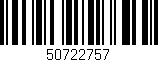 Código de barras (EAN, GTIN, SKU, ISBN): '50722757'
