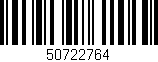 Código de barras (EAN, GTIN, SKU, ISBN): '50722764'