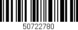 Código de barras (EAN, GTIN, SKU, ISBN): '50722780'