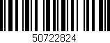 Código de barras (EAN, GTIN, SKU, ISBN): '50722824'