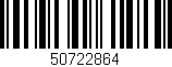 Código de barras (EAN, GTIN, SKU, ISBN): '50722864'