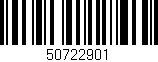 Código de barras (EAN, GTIN, SKU, ISBN): '50722901'