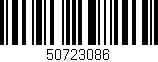Código de barras (EAN, GTIN, SKU, ISBN): '50723086'