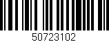 Código de barras (EAN, GTIN, SKU, ISBN): '50723102'