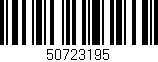 Código de barras (EAN, GTIN, SKU, ISBN): '50723195'