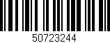 Código de barras (EAN, GTIN, SKU, ISBN): '50723244'