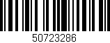 Código de barras (EAN, GTIN, SKU, ISBN): '50723286'