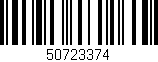 Código de barras (EAN, GTIN, SKU, ISBN): '50723374'