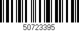 Código de barras (EAN, GTIN, SKU, ISBN): '50723395'