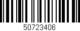 Código de barras (EAN, GTIN, SKU, ISBN): '50723406'