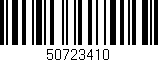 Código de barras (EAN, GTIN, SKU, ISBN): '50723410'
