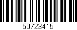 Código de barras (EAN, GTIN, SKU, ISBN): '50723415'