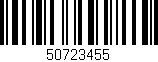Código de barras (EAN, GTIN, SKU, ISBN): '50723455'